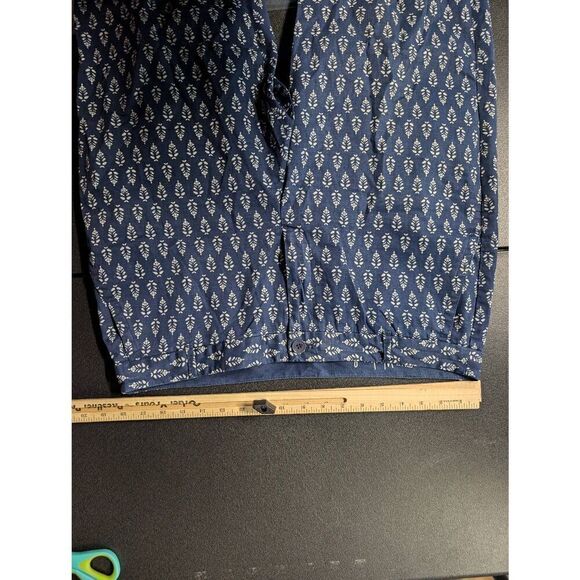 Talbots Blue and White Women's Weekend Chino Size 12 - Picture 7 of 7